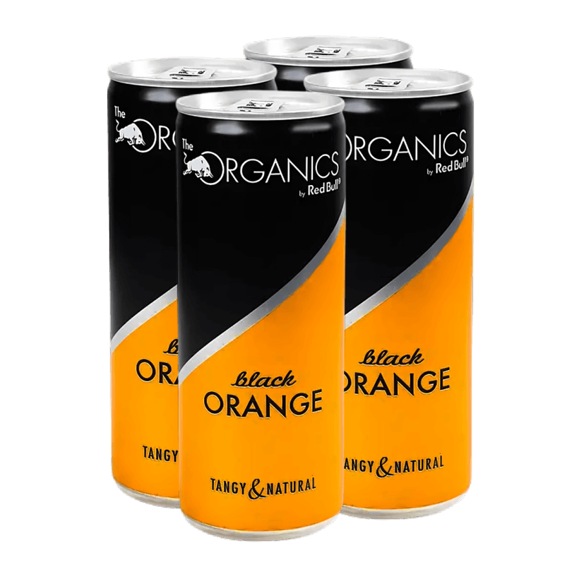 Набір Напій 4шт Red Bull Organics Black Orange 250ml - Retromagaz