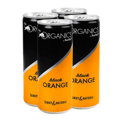 Набір Напій 4шт Red Bull Organics Black Orange 250ml - Retromagaz
