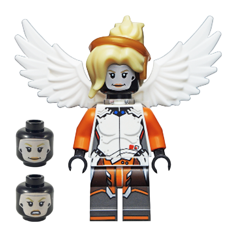 Фигурка Lego Overwatch Mercy Angela Ziegler Games ow012 Б/У - Retromagaz