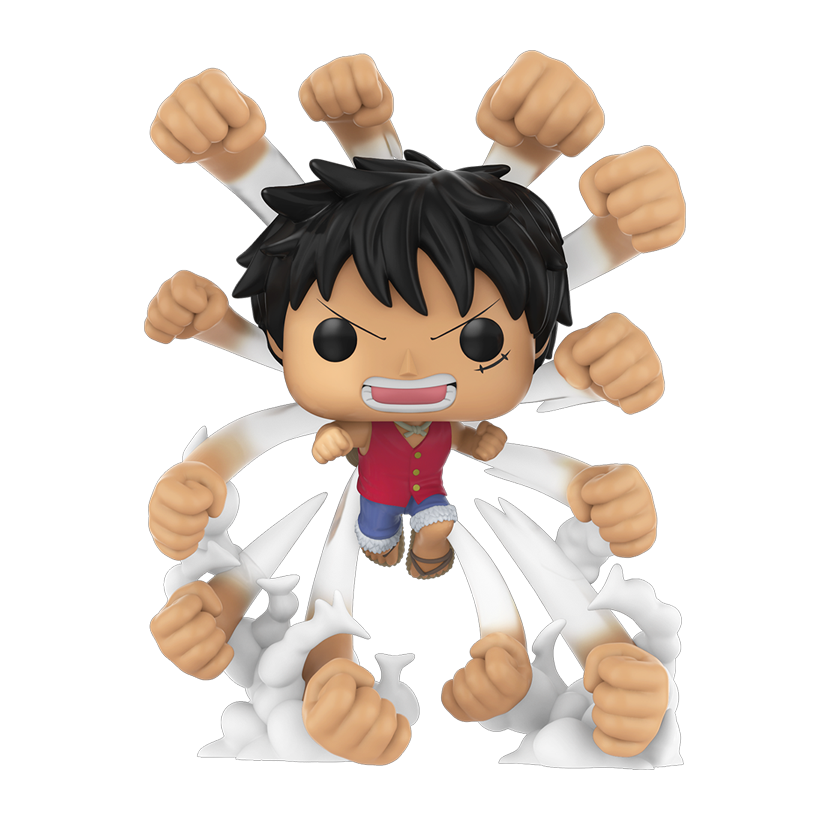 Фигурка FUNKO POP! Ван Пис Луффи One Piece Monkey D. Luffy Gum Gum Gatling 160mm 2217 92222 - Retromagaz