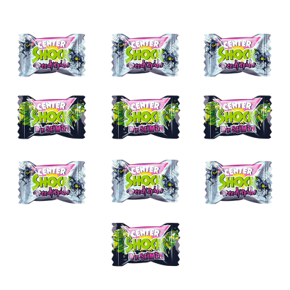 Набор Жевательная Резинка 10шт Center Shock Monster Mix 4g - Retromagaz