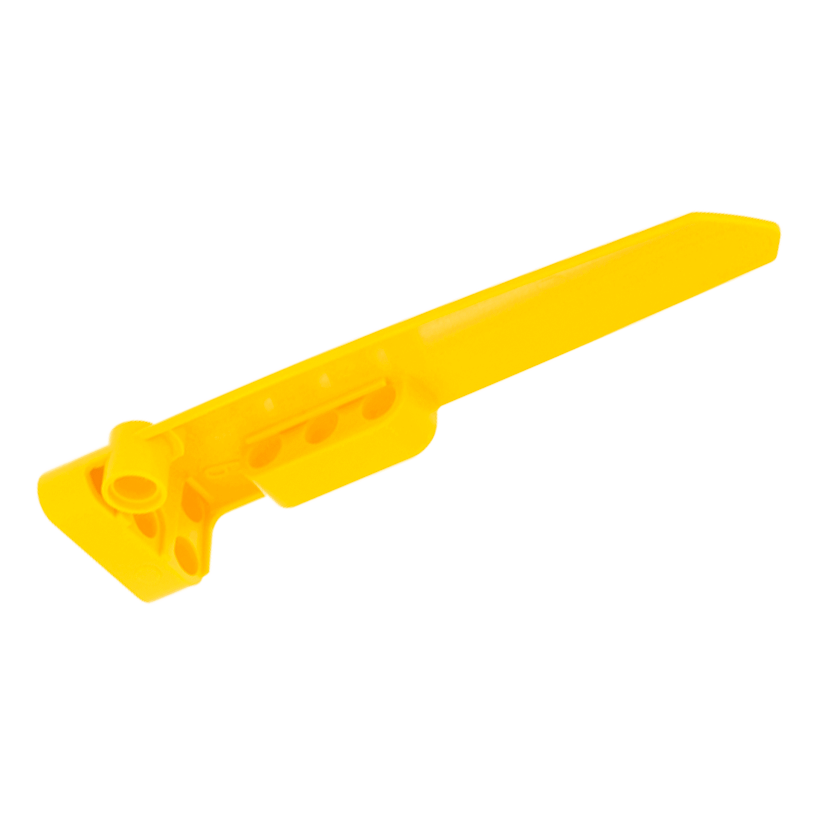 Technic Lego Панель Скошена #6 Long Smooth Side B 64393 4558800 6065491 Yellow Б/У - Retromagaz