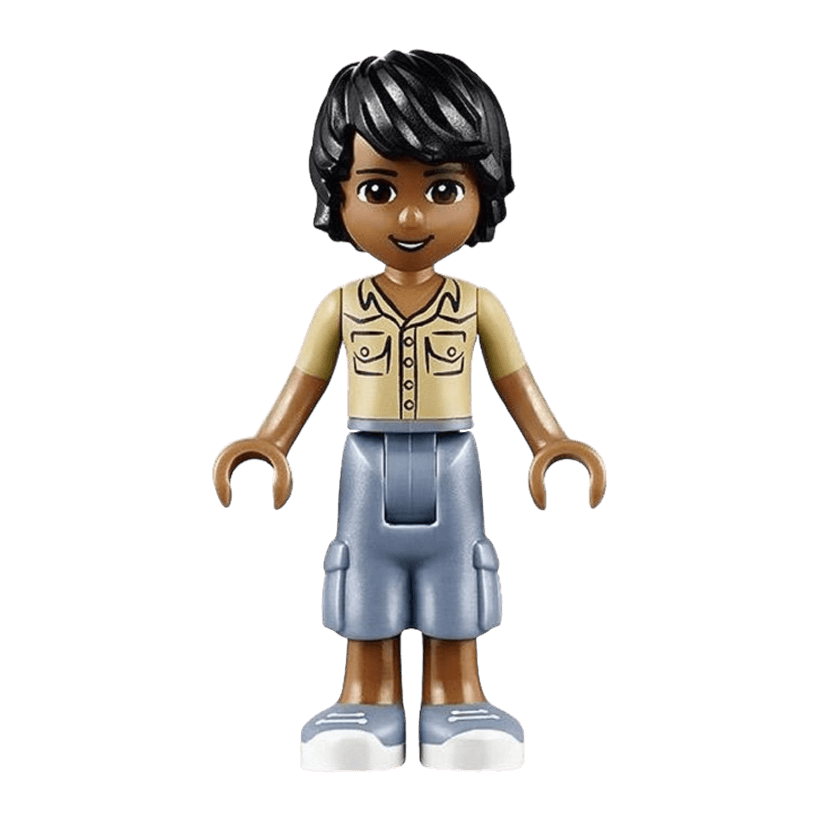 Фигурка Lego Boy Matthew Sand Blue Long Shorts Friends frnd170 1 Б/У - Retromagaz