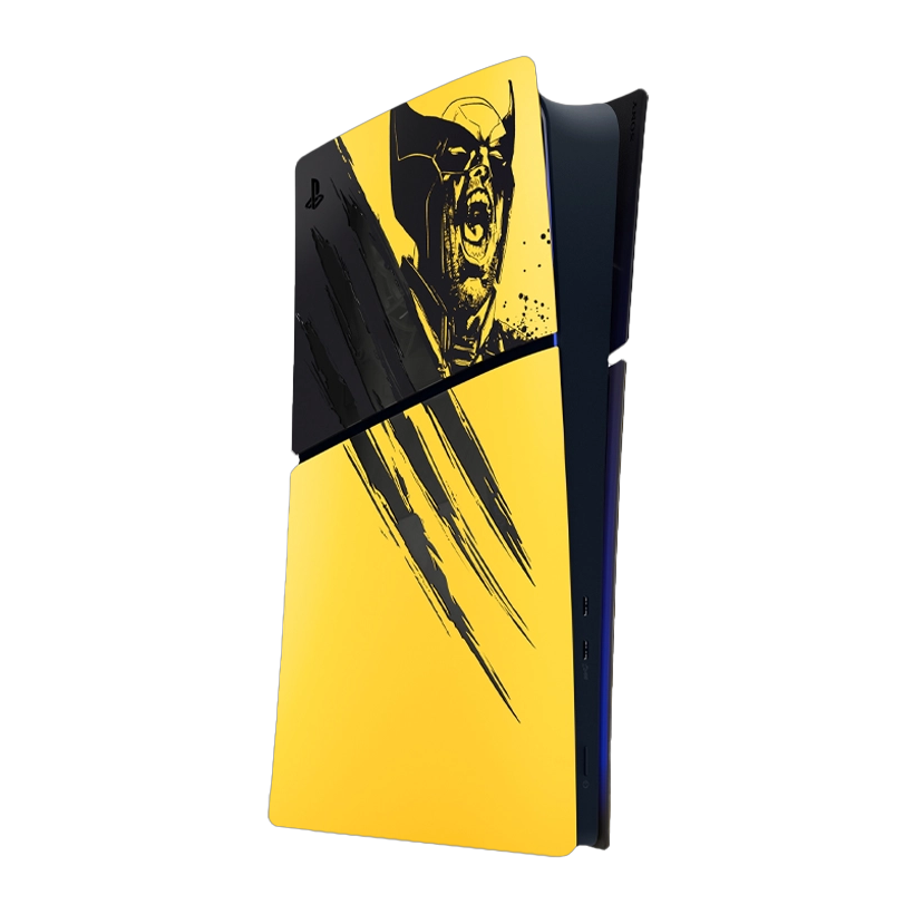 Консоль Sony PlayStation 5 Slim Digital Edition Marvel's Wolverine Limited Edition 825GB Black Yellow Б/У - Retromagaz