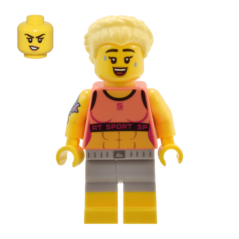Фигурка Lego Series 25 Fitness Instructor Collectible Minifigures col430 Б/У - Retromagaz