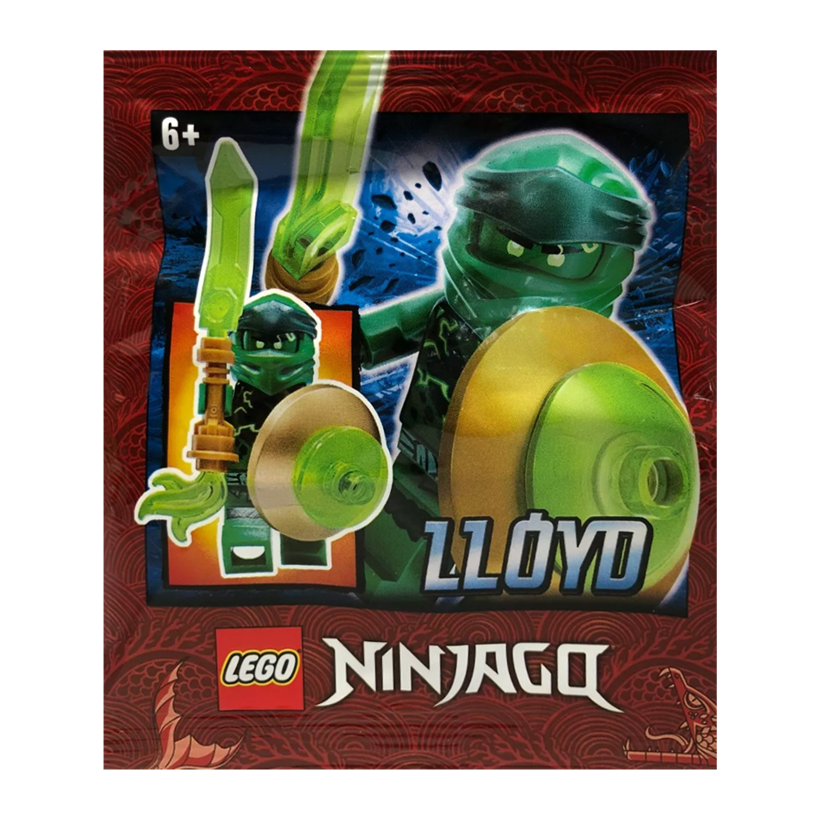 Конструктор Lego Фігурка Lloyd Foil Pack #6 Spinjitzu Burst Foil Pack Ninjago 892172 njo0619 Новий - Retromagaz