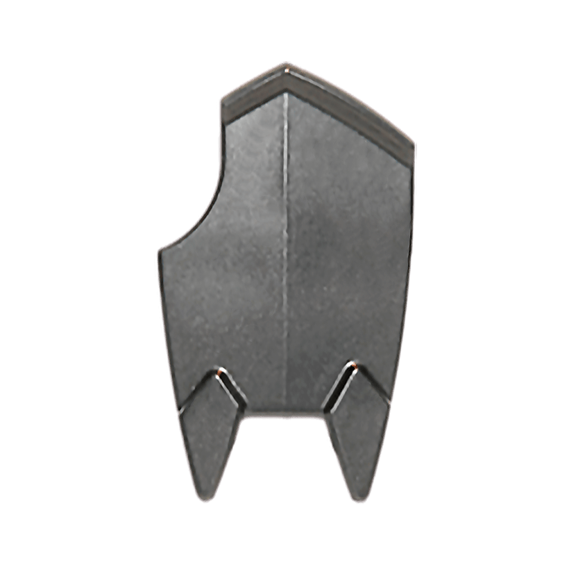 Зброя Lego Щит Broad with Spiked Bottom and Cutout Corner 10049 6002757 Pearl Dark Grey Б/У - Retromagaz