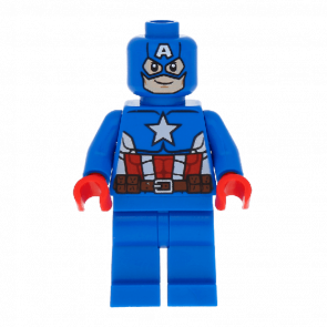 Фігурка Lego Super Heroes Marvel Captain America sh106 1 Б/У Відмінний