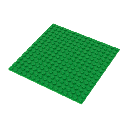 Пластина Lego Базовая 16 x 16 3867 6098 4114221 4217334 Bright Green Б/У - Retromagaz