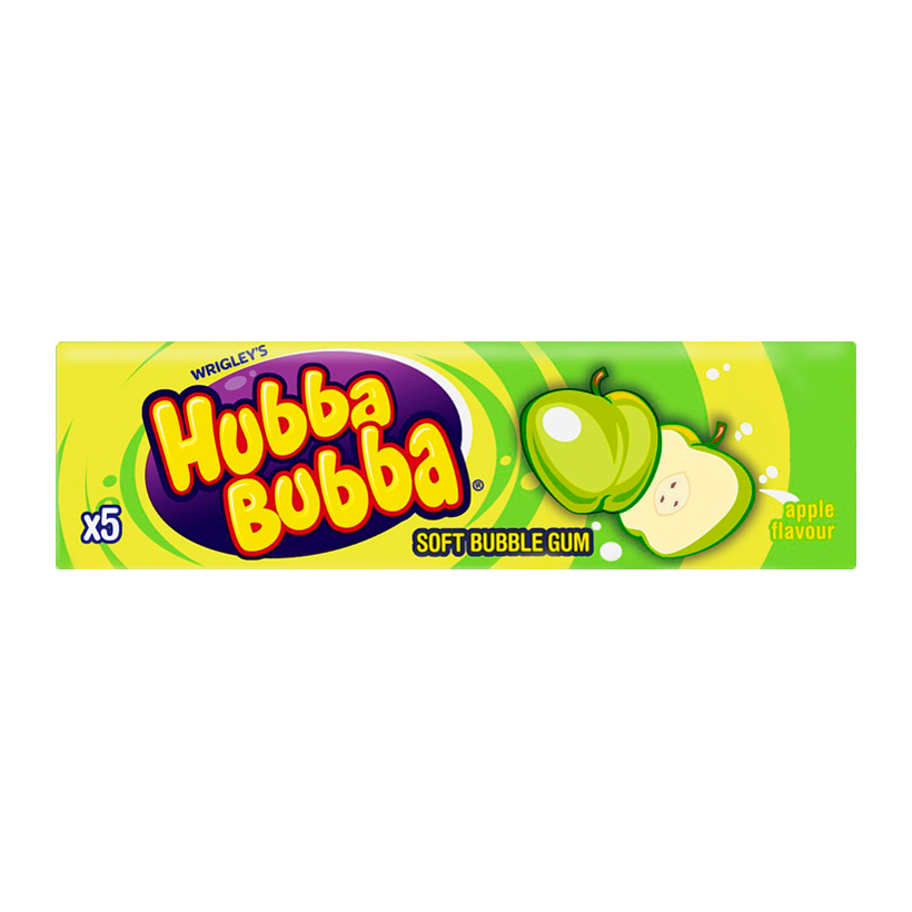 Жевательная Резинка Hubba Bubba Apple 35g - Retromagaz