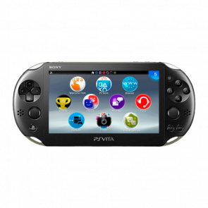 Консоль Sony PlayStation Vita Slim Модифицированная 64GB Black + 5 Встроенных Игр Новый Витринный Вариант