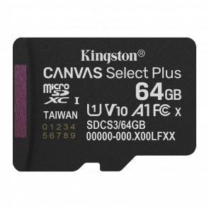 Карта Пам'яті Kingston Canvas Select Plus UHS-I U3 V30 A1 64GB Б/У - Retromagaz