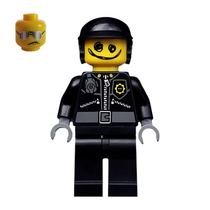 Фігурка Lego The Lego Movie Bad Cop Scribble-Face Cartoons tlm007 Б/У - Retromagaz