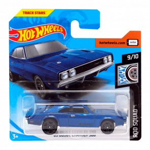 Машинка Базовая Hot Wheels '69 Dodge Charger 500 Rod Squad 1:64 FYD94 Blue