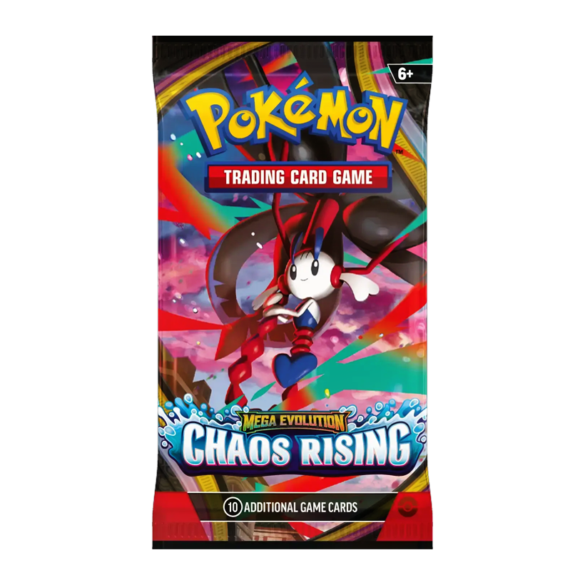 Картки Коллекционная Игра Pokemon Mega Evolution Chaos Rising - Retromagaz