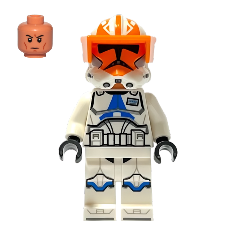 Фигурка Lego Республика Clone Captain Vaughn 501st Legion 332nd Phase 2 Star Wars sw1277 75359 Б/У - Retromagaz