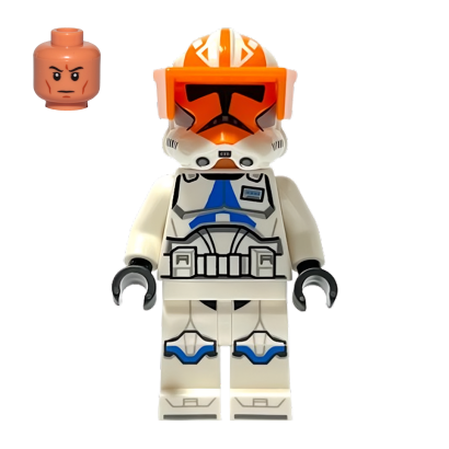 Фигурка Lego Республика Clone Captain Vaughn 501st Legion 332nd Phase 2 Star Wars sw1277 75359 Б/У - Retromagaz