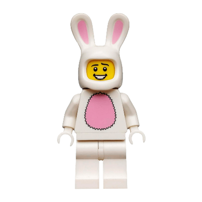 Фігурка Lego Collectible Minifigures Series 7 Bunny Suit Guy col099 Б/У Нормальний - Retromagaz