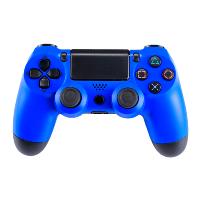 Геймпад Беспроводной RMC PlayStation 4 DoubleShock 4 Blue Б/У - Retromagaz