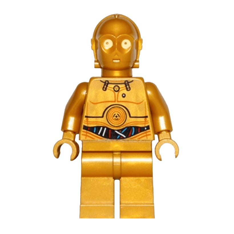 Фігурка Lego Дроїд C-3PO Star Wars sw0365 75002 Б/У - Retromagaz
