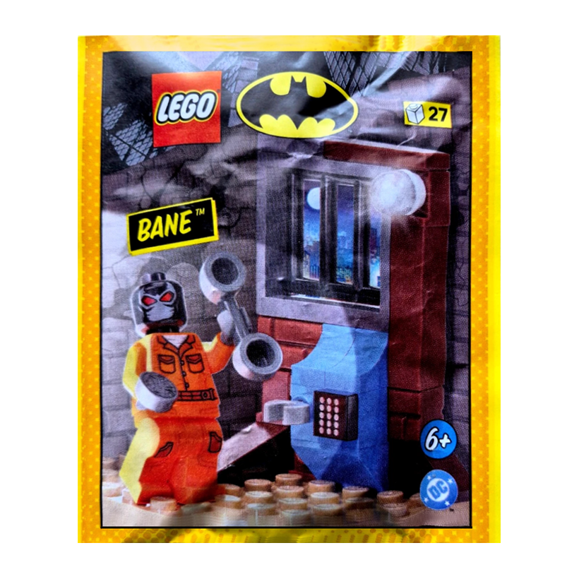Конструктор Lego Фигурка Batman 2 Bane with Prison Cell Paper Bag Super Heroes L0002272 Новый - Retromagaz