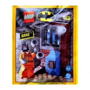 Конструктор Lego Фигурка Batman 2 Bane with Prison Cell Paper Bag Super Heroes L0002272 Новый - Retromagaz