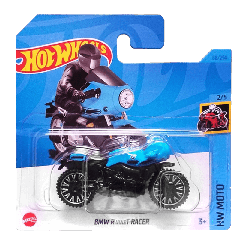 Машинка Базова Hot Wheels BMW R nineT Racer Treasure Hunts Moto 1:64 HKL01 Blue - Retromagaz