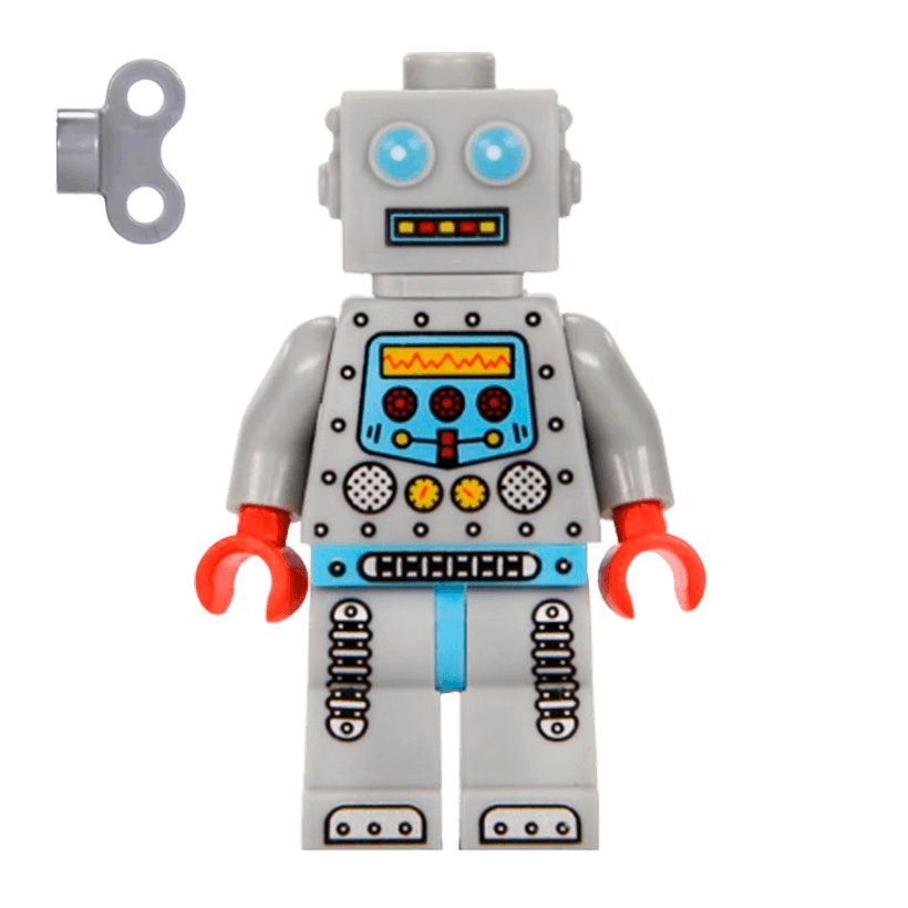Фигурка Lego Series 6 Clockwork Robot Collectible Minifigures col06-7 col087 Б/У - Retromagaz