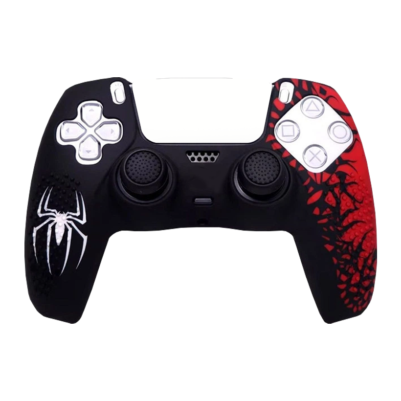 Чохол Силіконовий RMC PlayStation 5 Spider-Man Black Red Новий - Retromagaz