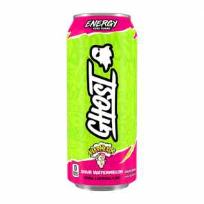 Напій Енергетичний Ghost Energy x Warheads Sour Watermelon 500ml - Retromagaz