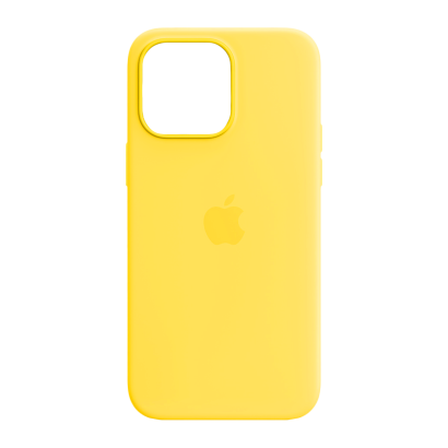Чохол Силіконовий RMC Apple iPhone 14 Pro Max Yellow - Retromagaz