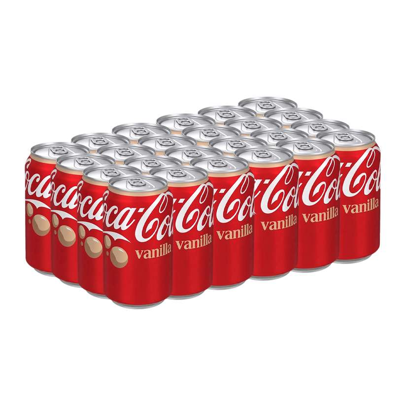 Набор Напиток 24шт Coca-Cola Vanilla 330ml - Retromagaz