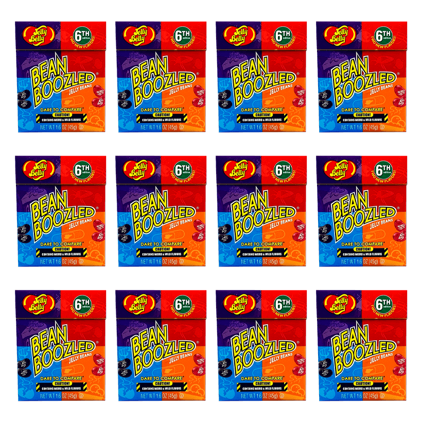 Набор Конфеты Jelly Beans 12шт Bean Boozled 6th Edition 45g - Retromagaz