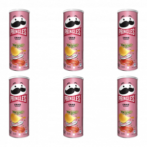 Набор Чипсы 6шт Pringles Crab 165g - Retromagaz