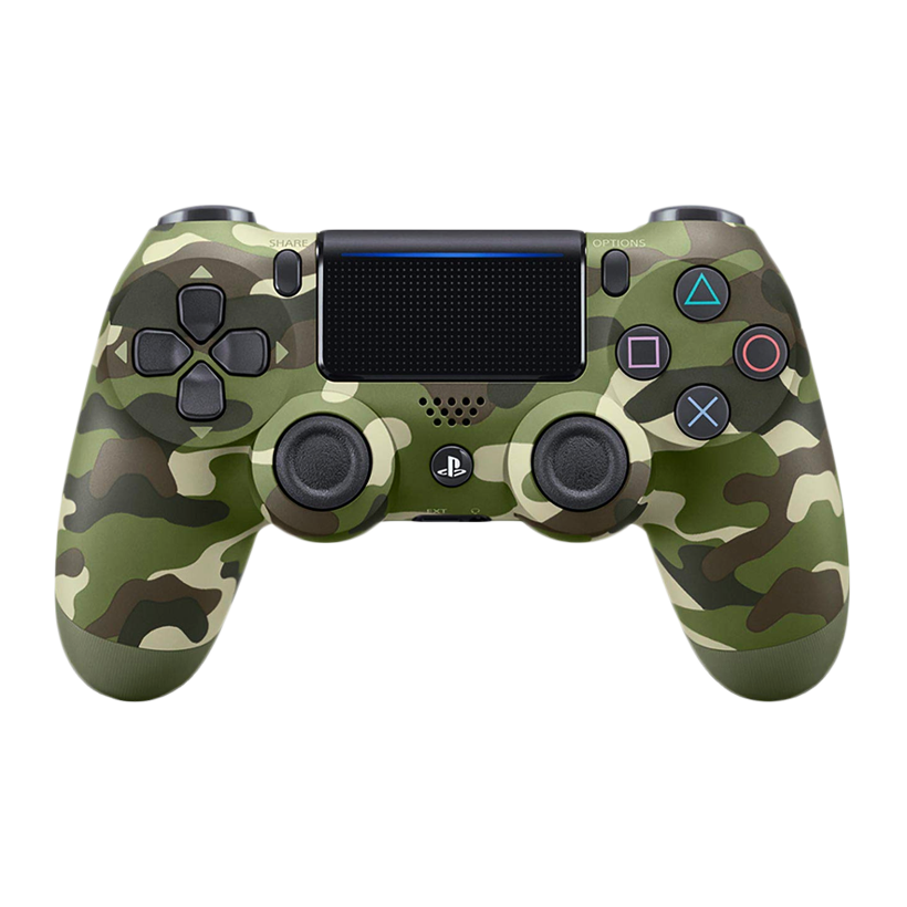 Геймпад Беспроводной Sony PlayStation 4 DualShock 4 Version 2 Green Camo Б/У Отличный - Retromagaz