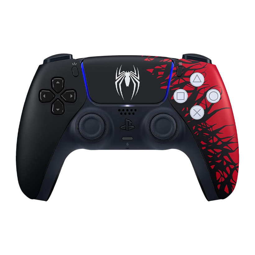 Геймпад Беспроводной Sony PlayStation 5 DualSense Spider-Man Limited Edition Black Red Новый - Retromagaz