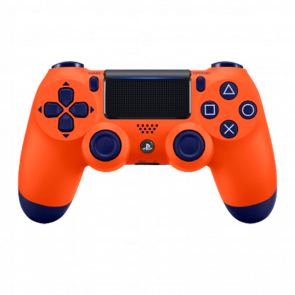 Геймпад Бездротовий Sony PlayStation 4 DualShock 4 Version 2 Sunset Orange Б/У - Retromagaz