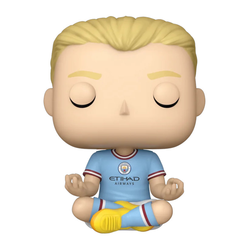 Фигурка FUNKO POP! Erling Haaland Эрлинг Холанд Медитирует Манчестер Сити 86mm 89365 - Retromagaz