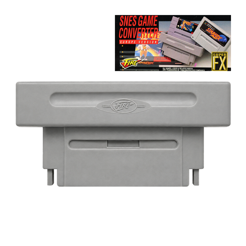Адаптер Fire SNES Game Converter з NTSC-U/J на PAL + Коробка Grey Б/У - Retromagaz