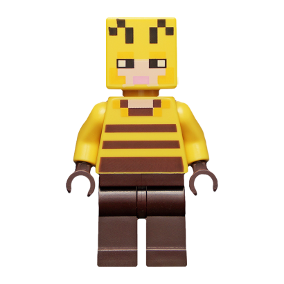 Фигурка Lego Games Minecraft Beekeeper Dark Brown Legs min091 Б/У - Retromagaz