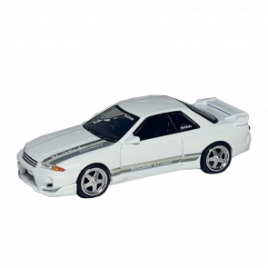 Машинка Premium MINI GT Nissan Skyline GT-R (R32) VeilSide Combat 1:64 MGT01066-CH White - Retromagaz
