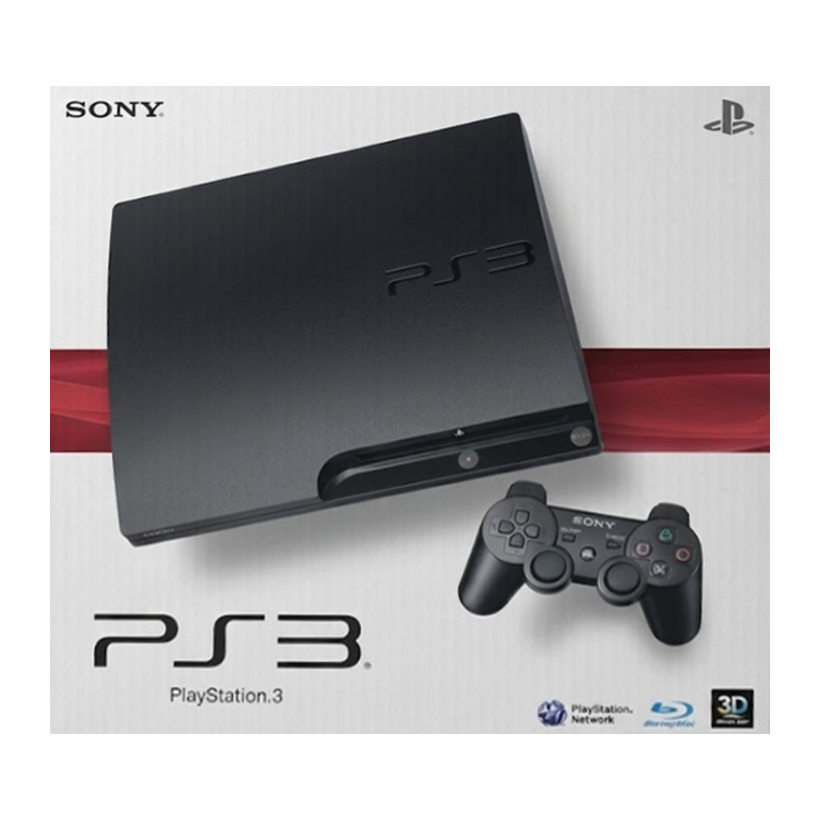 Коробка Sony PlayStation 3 Slim Grey Б/У - Retromagaz