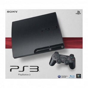 Коробка Sony PlayStation 3 Slim Grey Б/У - Retromagaz