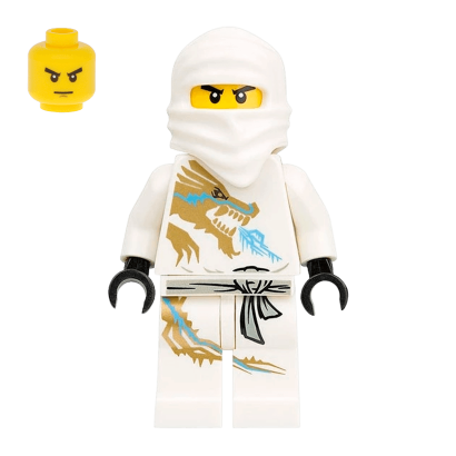 Фигурка Lego Zane DX Ninjago Ninja njo018 1 Б/У - Retromagaz