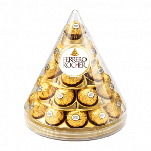 Цукерки Ferrero Rocher Конус Ялинка Новорічні 350g