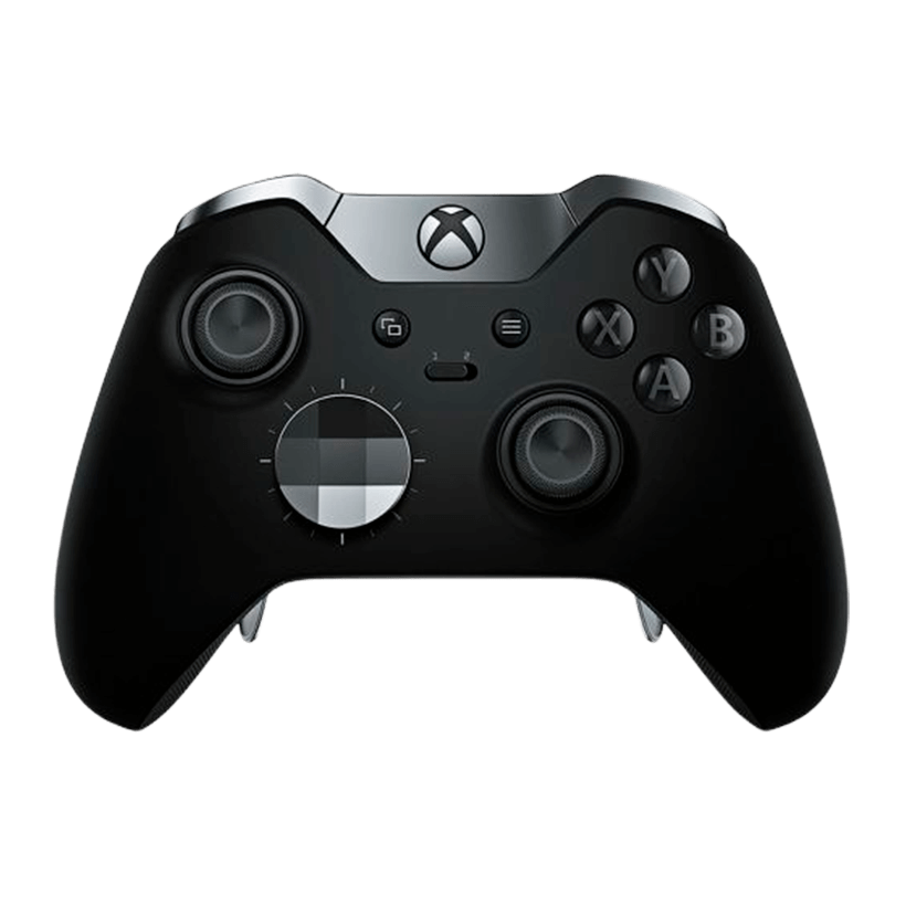 Геймпад Бездротовий Microsoft Xbox One Elite Version 1 Black Б/У - Retromagaz