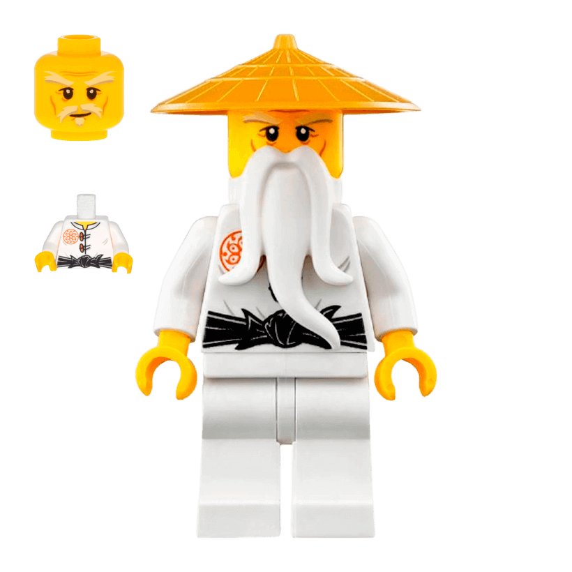 Фигурка Lego Другое Master Sensei Wu Ninjago njo0225 Б/У - Retromagaz