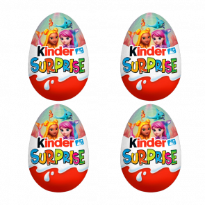 Набір Шоколадне Яйце 4шт Kinder Surprise Русалоньки 20g - Retromagaz