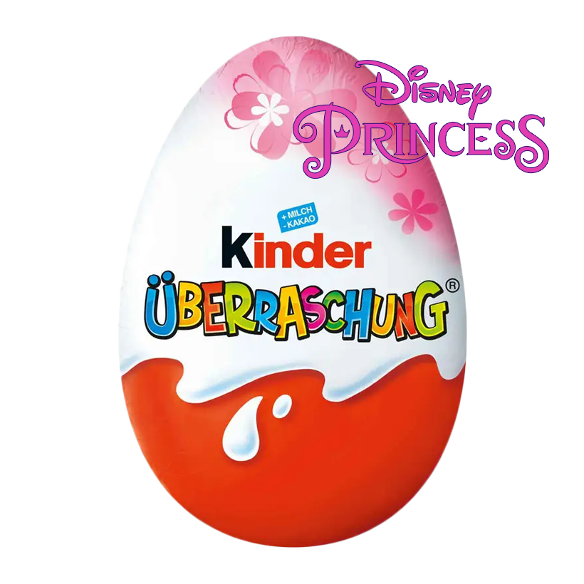Шоколадное Яйцо Kinder Disney Princess 20g - Retromagaz
