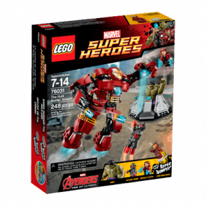 Lego Конструктор Super Heroes Marvel Руйнівний удар Халкбастера 76031